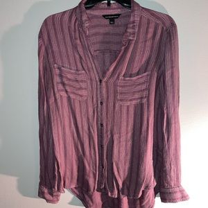 Rock & Republic Long Sleeve Button Down Shirt. Size Small.